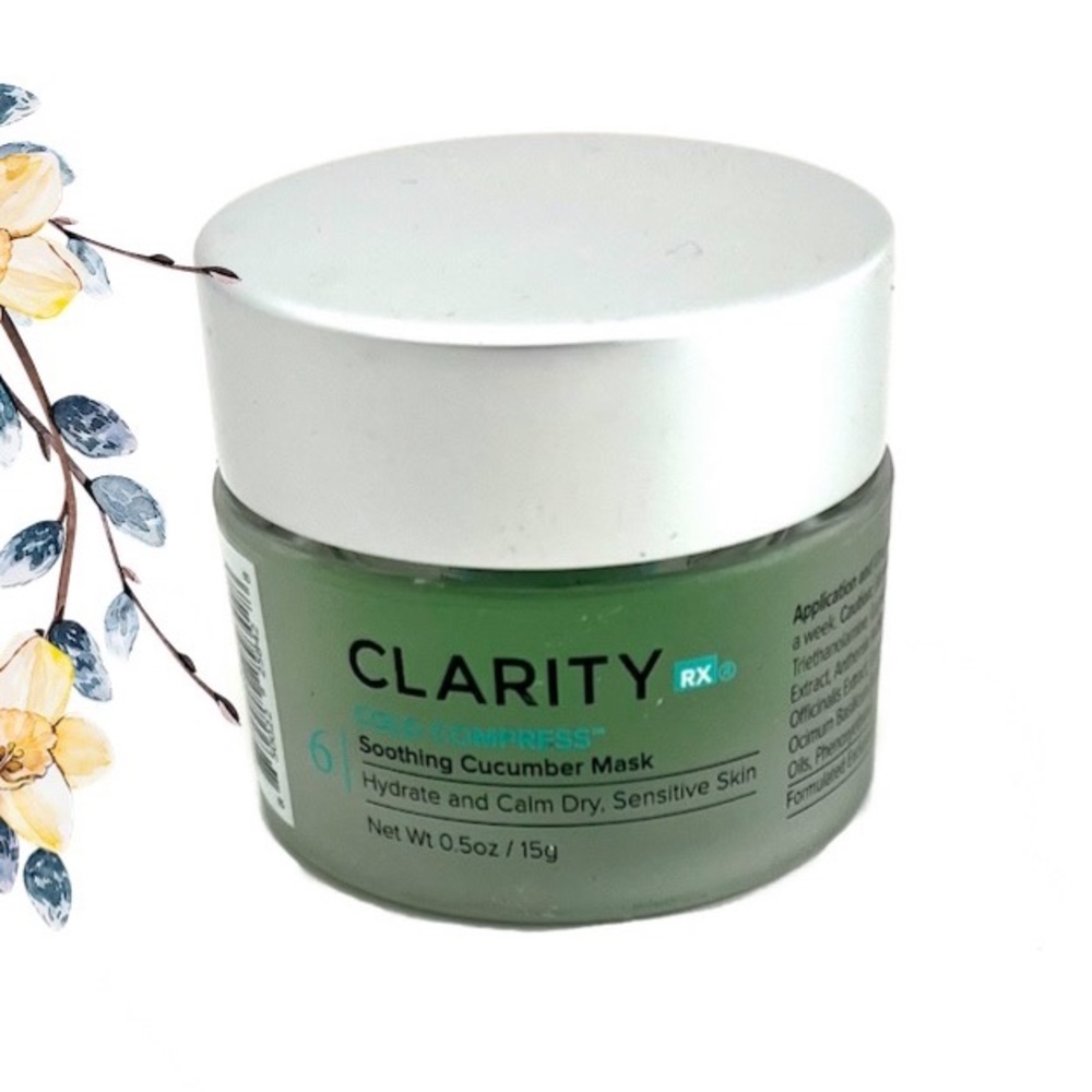 Clarity Cold Compress Soothing Cucumber Mask